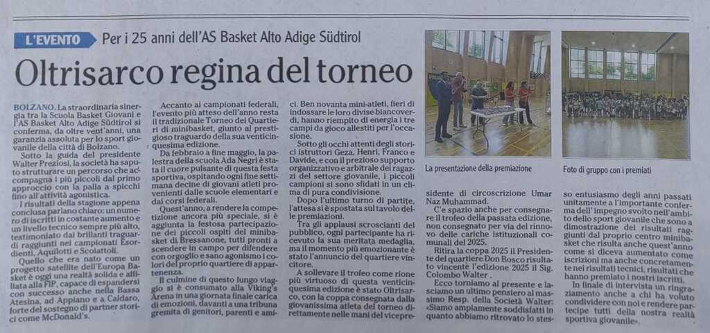 Articolo Alto Adige Quartieri